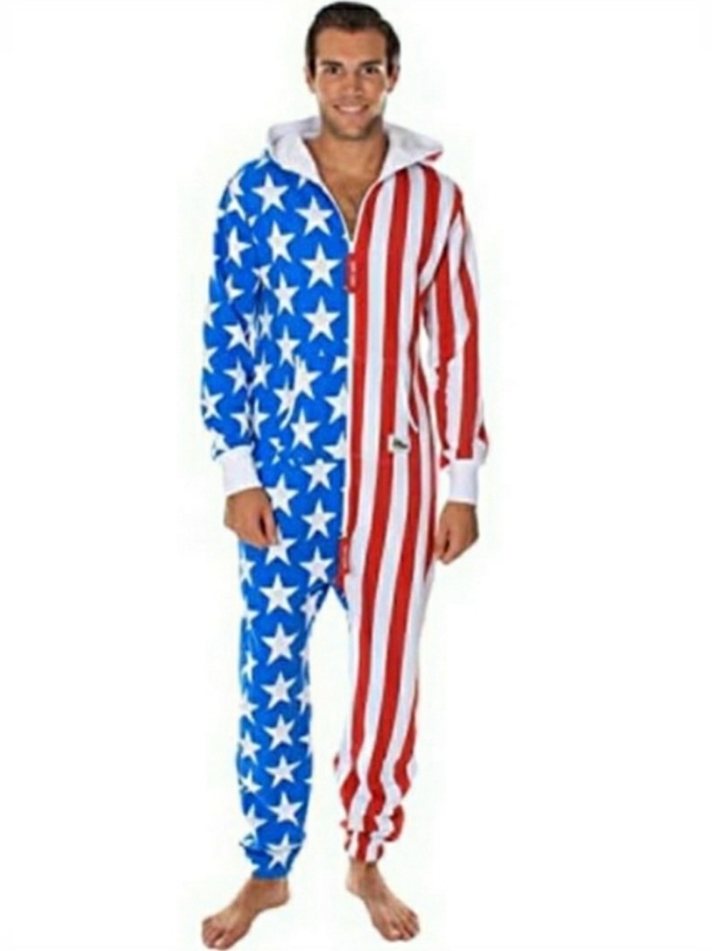 Stars & Stripes American Flag Onesie